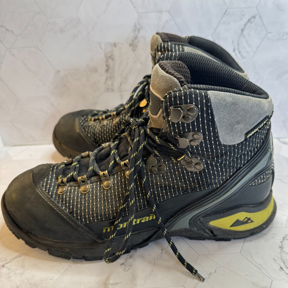 Montrail Helium GTX Hiking Boots Gore-Tex Waterproof Outdoor Mens Size 8.5 EUC